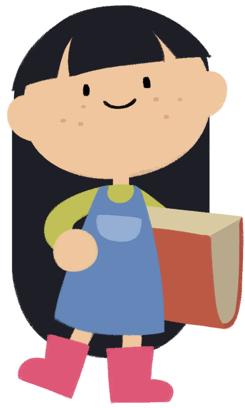 Niña con libro